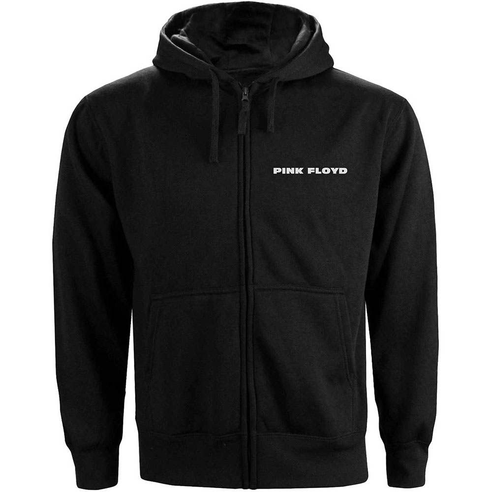 Pink Floyd - Circle Logo Zip hoodie - Black
